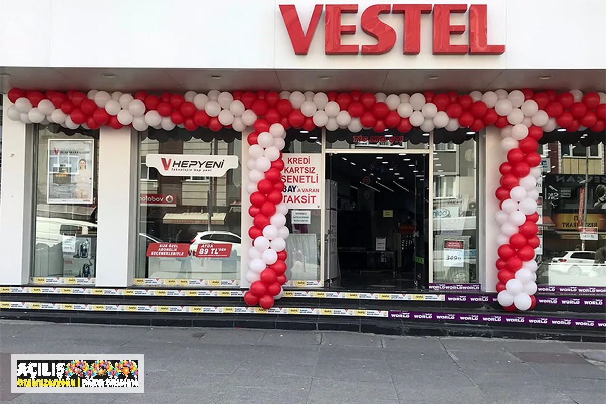 Mağaza balon süsleme