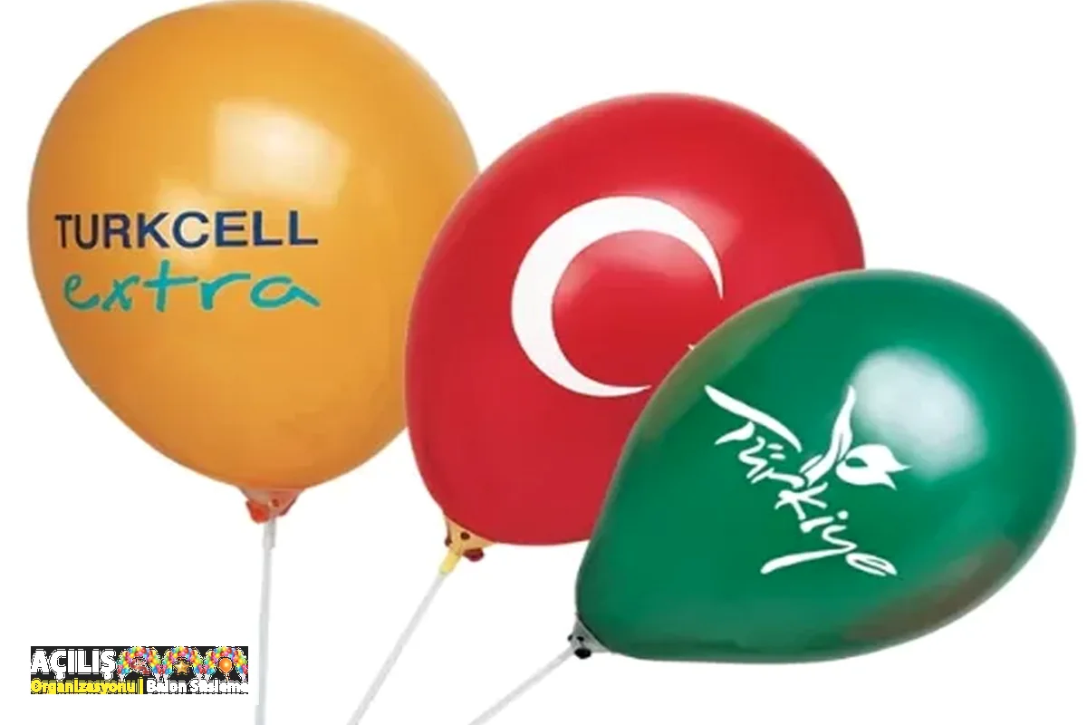 Logo baskılı balon